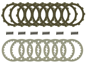 PSYCHIC TARCZE, PRZEKŁADKI I SPRĘŻYNY SPRZĘGŁOWE RACING (KOMPLET) KTM EGS 250 '94-'99, EXC 250 '94-'05, MXC 250 '98-'99, SX 250 '94-'12, XC/XC-W 250/300 '06-'12, SXS 250 '01-'03, EGS 300 '94-'99, EXC/MXC 300 94-'05, EGS/EXC/MXC/SX 360 '96-'97, EXC
