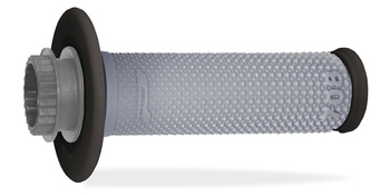 PROGRIP MANETKI PG708 OFF ROAD Z BLOKADĄ SCS LOCK-ON + 6 ADAPTERÓW ROLGAZU (22+25MM) KOLOR SZARY CZARNY DWUSKŁADNIKOWE (708-171)