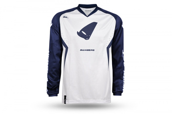 UFO KOSZULKA BAMBERG JERSEY CROSS KOLOR BIAŁY/NIEBIESKI ROZMIAR M - KOLEKCJA 2024