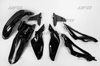 UFO KOMPLET PLASTIKÓW HUSQVARNA TC 250/300/450 '09-'13 KOLOR CZARNY (HU610E001)