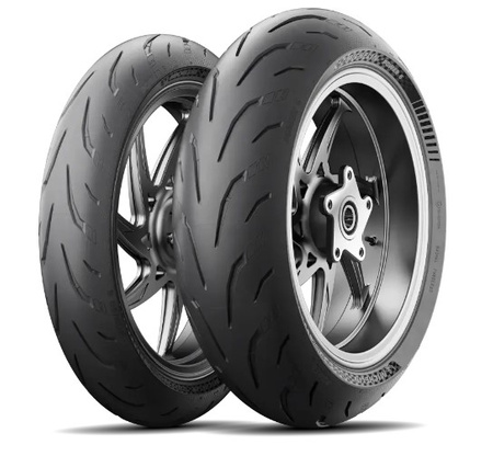 MICHELIN KOMPLET OPON (CAI988009/25) 120/70ZR17 POWER 6 (58W) M/C TL PRZÓD DOT 2025 + (CAI904688/24) 190/55ZR17 POWER 6 (75W) M/C TL TYŁ DOT 2024 + MULTITOOL