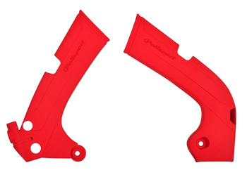 POLISPORT OSŁONY RAMY (KOMPLET) HONDA CRF 250R '18-'19; CRF 450R '17-'18 KOLOR CZERWONY