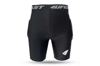 UFO 2024/09 UFO SPODENKI Z OCHRANIACZAMI REBORN MV6 KOLOR CZARNY ROZMIAR XS - KOLEKCJA 2025