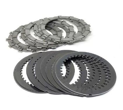 NEWFREN TARCZE SPRZĘGŁOWE Z PRZEKŁADKAMI KAWASAKI KX 250 '87-'91; KX 500 '87-'04 (EBS4475)