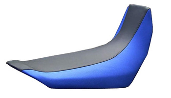 BLACKBIRD POKROWIEC / POSZYCIE NA SIEDZENIE YAMAHA XT 660 R/X '04-'19 (16) TRADITIONAL KOLOR CZARNY NIEBIESKI