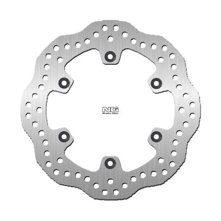 NG TARCZA HAMULCOWA TYŁ KAWASAKI KLR 650 '90-'07, KLE 500 '91-'07 (230X120X5MM) (6X10,5MM) WAVE