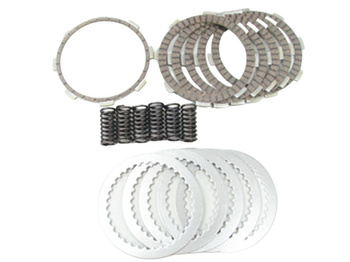 PSYCHIC 2024/08 TARCZE, PRZEKŁADKI I SPRĘŻYNY SPRZĘGŁOWE (KOMPLET) HONDA CRF 230 F '03-'16 (DRC136)