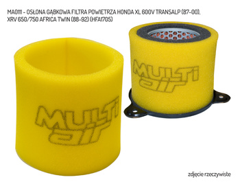 MULTI AIR DODATKOWA OSŁONA GĄBKOWA FILTRA POWIETRZA HONDA XL 600V TRANSALP (87-00), XRV 650/750 AFRICA TWIN (88-92) (HFA1705)
