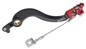 ACCEL DŹWIGNIA HAMULCA NOŻNEGO HONDA CRF 250R '10-'13 KOLOR CZERWONY - PROMOCJA