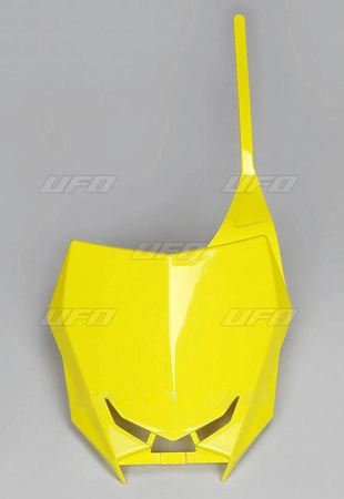 UFO TABLICA NA NUMER STARTOWY SUZUKI RMZ 250 '19-'23, RMZ 450 '18-'23 KOLOR ŻÓŁTY