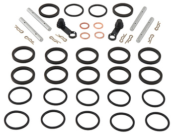 ALL BALLS ZESTAW NAPRAWCZY ZACISKU HAMULCOWEGO PRZÓD YAMAHA VMX17 V MAX 09-18, YZF-R1 07-14