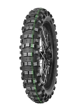 MITAS OPONA 140/80-18 TERRA FORCE-EF SUPER SOFT 70M TT (PODWÓJNY ZIELONY PASEK) TYŁ DOT 13/2025(zamiennik:70000198) (460072)