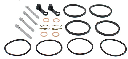 ALL BALLS ZESTAW NAPRAWCZY ZACISKU HAMULCOWEGO PRZÓD YAMAHA FJ1100 84-85, FJ1200 86-87, FZX700 86-87, YX600 RADIAN 86-90