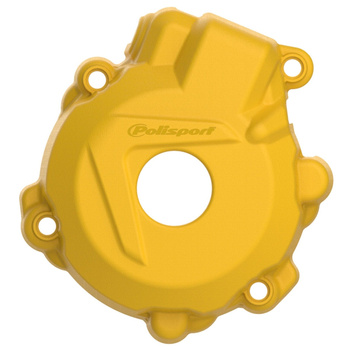 POLISPORT OSŁONA POKRYWY (DEKLA) ALTERNATORA KTM EXC-F/XCF-W 250 '14-'16; EXC-F/XCF-W 350 '12-'16; FREERIDE 350 '13-'17; HUSQVARNA FE 250/350 '14-'16 KOLOR ŻÓŁTY