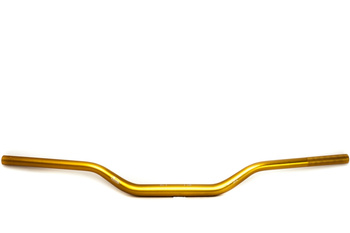 ACCEL KIEROWNICA (28,6MM) TAPER MX WZÓR YAMAHA YZ NISKA (7075-T6) ERGAL KOLOR ZŁOTY (SZER. 810MM, WYS. 65MM)