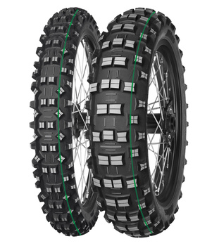 MITAS OPONA 90/100-21 TERRA FORCE-EF SUPER LIGHT (ZIELONY PASEK) 57R TT PRZÓD DOT 06/2025 (460091) (zamiennik:70000205)