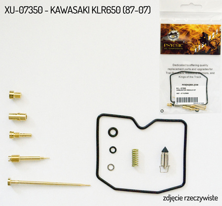 PSYCHIC ZESTAW NAPRAWCZY GAŹNIKA KAWASAKI KLR 650 '87-'07 (26-1099) (NA 1 GAŹNIK)