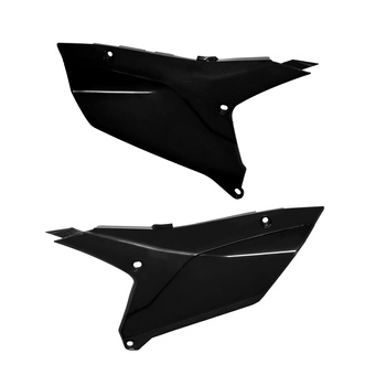 POLISPORT BOCZKI TYLNE YAMAHA YZ 250F '24-'25; YZ 450F '23-'25 KOLOR CZARNY