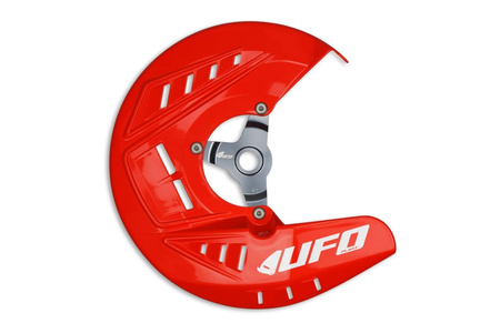 UFO OSŁONA TARCZY HAMULCOWEJ PRZEDNIEJ HONDA CRF 250 R '13-'21, CRF 450 R '13-'20 KOLOR CZERWONY