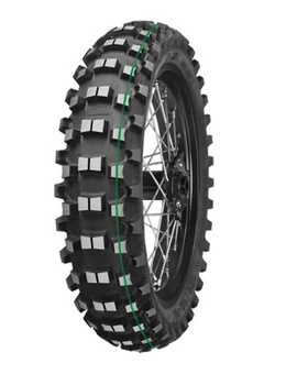 MITAS OPONA 110/100-18 C-18 EAGLE SUPER LIGHT 64R TT (ZIELONY PASEK) TYŁ DOT 20/2023 (26330) WYCOFANE