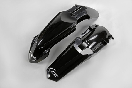 UFO KOMPLET BŁOTNIKÓW YAMAHA YZ 85 '15-21, KOLOR CZARNY (YA04846001 , YA03857K001)