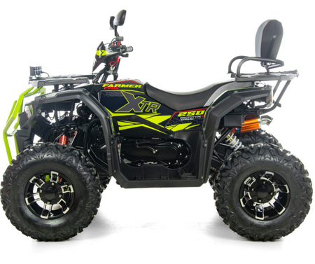 Quad XTR FARMER 250 PRO X1 Spalinowy - Wyciągarka - Grzane manetki LED