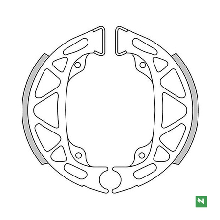 NEWFREN SZCZĘKI HAMULCOWE PIAGGIO ZIP 50 '97-'99; CIAO / SI '97-