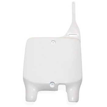 UFO TABLICA NA NUMER STARTOWY SUZUKI RM 125/250 '99-'00 KOLOR BIAŁY