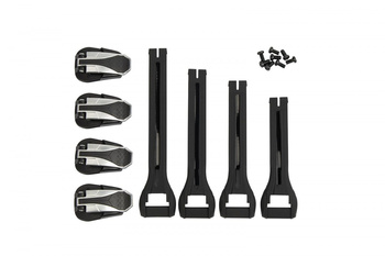 UFO 2025/12 PASKI, KLAMRY, ZAPIĘCIA, ŚRUBY DO BUTÓW XANDER (4SZT) KOLOR CZARNY