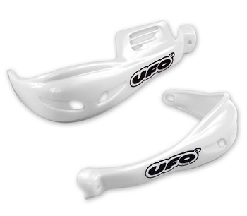 UFO OSŁONY RĄK (HANDBARY) EXPLORER KOLOR BIAŁY (Z MOCOWANIAMI 22MM) - WYPRZEDAŻ - STD CENA 249,-