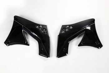 UFO OSŁONY CHŁODNICY KAWASAKI KXF 250 '09-12, KOLOR CZARNY