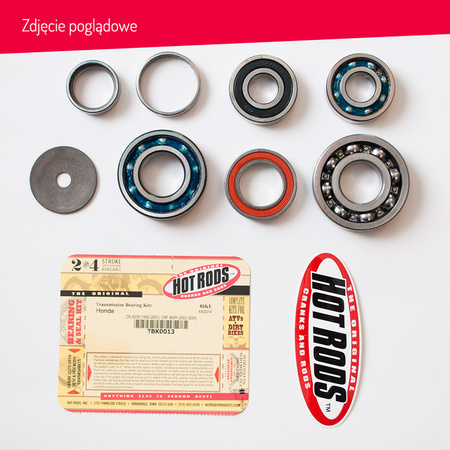 HOT RODS ZESTAW NAPRAWCZY SKRZYNI BIEGÓW KTM 125 EXC (04-06) SX 125 (03-15); 144 SX (07-08); 150 SX (09-15); 150 XC (10-14); 200 EXC (03-05); 200 SX (03-04); 200 XC (06-09); 200 XC-W (06-16); HUSQVARNA TC 125 (14-15); TE 125 (15-16)