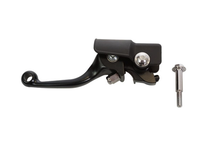 ACCEL DŹWIGNIA (KLAMKA NIEŁAMKA) SPRZĘGŁA Z OSŁONKĄ PRZECIWPYŁOWĄ HONDA CRF 450 R 21-'23, CRF 450 RX '21-'23 (OEM: 53180-MKE-AF1) KOLOR CZARNY