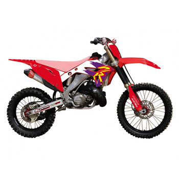 BLACKBIRD KOMPLET NAKLEJEK (OKLEIN) HONDA CR 125R '02-'07, CR 250R '02-'07 RETRO (RESTYLING POLISPORT '22)