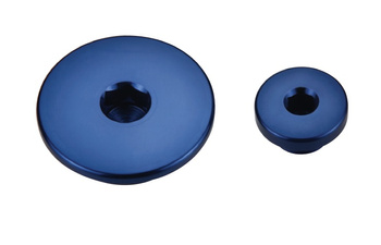 ACCEL KORKI INSPEKCYJNE SILNIKA SUZUKI RMZ 250 '04-'06 / KAWASAKI KXF 250 (KX 250F) '04-'09 KOLOR NIEBIESKI - PROMOCJA (30X1,5MM , 12X1,5MM)