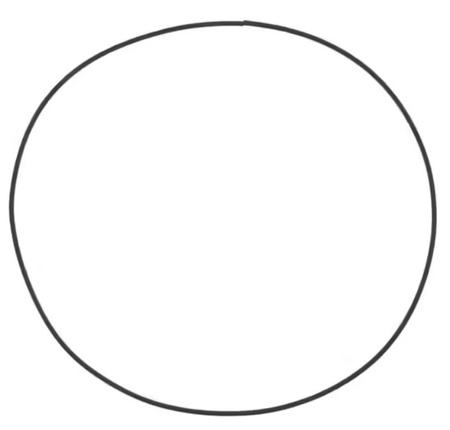 ATHENA USZCZELKA POKRYWY SPRZĘGŁA (ZEWNĘTRZNA) BMW G 450X '07-'10, HUSQVARNA SMR/TE/TCX/TXC 511, TC/TE/TXC 449 '11-'13 (OEM:11147707126; 7707126)