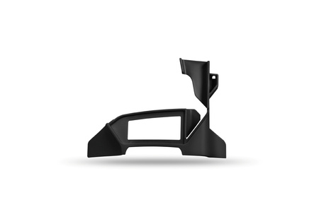 UFO 2024/11 TABLICA NA NUMER STARTOWY HUSQVARNA TC 125 / 250 '23-'25, TC 150 / 300 '25, FC 250 / 350 / 450 '23-'25, FX 350 / 450 '23-'25 KOLOR CZARNY ( DODATKOWE POSZERZENIE TABLICY )