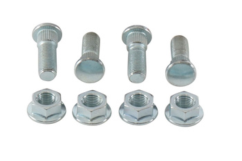 ALL BALLS SZPILKI I NAKRĘTKI KOŁA PRZEDNIEGO / TYLNEGO M10 X GWINT CALOWY 24G 3/16" POLARIS HAWKEYE/MAGNUM/OUTLAW/RANGER/SPORTSMAN/MAGNUM/PREDATOR/OUTLAW - PATRZ OPIS DODATKOWY