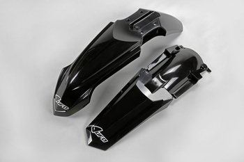 UFO KOMPLET BŁOTNIKÓW YAMAHA YZ 85 '15-21, KOLOR CZARNY (YA04846001 , YA03857K001)