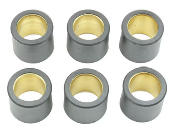 ATHENA ROLKI WARIATORA 6 SZT. 19X17 MM 11,5 GR. APRILIA SR 125/150, DERBI BOULEVARD 125/150/200, GILERA DNA/RUNNER 125/180, TYPHOON 125, PIAGGIO FLY/HEXAGON/SKIPPER 125/150