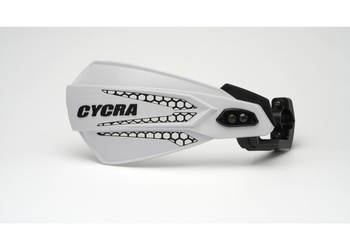 CYCRA PROMOCJA OSŁONY RĄK (LISTKI) Z MOCOWANIEM (22MM/28,6MM) MODEL MX RACE KOLOR BIAŁY