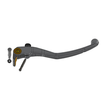 MAGURA DŹWIGNIA HAMULCA POMPA HC1/195 DŁUGA SREBRNA (175MM)
