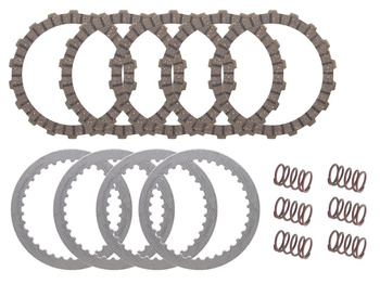 PSYCHIC 2025/01 TARCZE SPRZĘGŁOWE Z PRZEKŁADKAMI I SPRĘŻYNAMI (KOMPLET) HONDA GROM 125 '22-'24, Z 125 MONKEY '22-'24 (OEM: 22201-KPH-900, 22321-KE8-000, 22401-KPH-900)