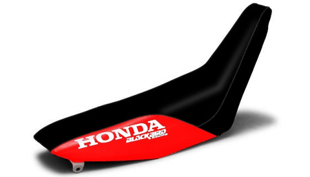 BLACKBIRD WYPRZEDAŻ POKROWIEC / POSZYCIE NA SIEDZENIE HONDA CR 125 '93-'97, CR 250 '92-'96 TRADITIONAL KOLOR CZARNY/CZERWONY NAPISY HONDA