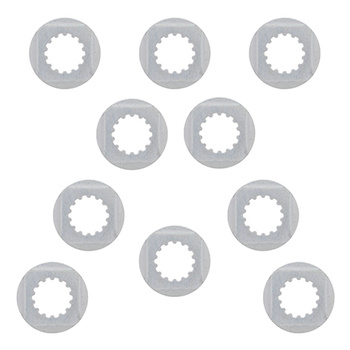 ALL BALLS PODKŁADKA (ZABEZPIECZENIE) NAKRĘTKI ZĘBATKI ZDAWCZEJ YAMAHA YZ85 '02-'12, YZ125 '87-'04 (10 SZTUK)