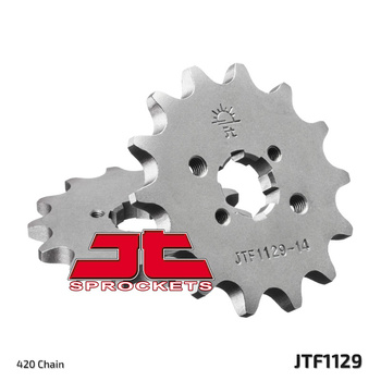 JT ZĘBATKA PRZEDNIA 2153 13 APRILIA RS/RX 50 '06-'11, DERBI GPR 50 '06-'13, SENDA 50R/SM '06-'20, GILERA RCR/SMT 50 '06-'19 (215313JT) (ŁAŃC. 420) - ZASTĘPUJE JTF1128.13 I JTF1127.13