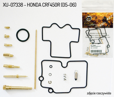 PSYCHIC ZESTAW NAPRAWCZY GAŹNIKA HONDA CRF 450R '05-'06 (26-1465) (NA 1 GAŹNIK)