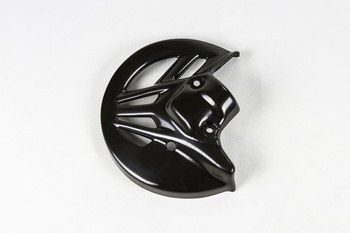 UFO OSŁONA TARCZY HAMULCOWEJ PRZEDNIEJ HONDA CR 125/250/500 '00-07, CRF 250R/X '04-18, CRF 250RX '19-21, CRF 450R '02-09/450X '05-16, KOLOR CZARNY