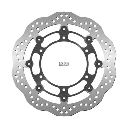 NG TARCZA HAMULCOWA PRZÓD HYOSUNG GV 700C '05-'09, GV 650 AQUILLA '04-'18, ST-7 '10-'15, YAMAHA WR 250X '08-'14 (300X132X5MM) (6X8,5MM) WAVE PŁYWAJĄCA