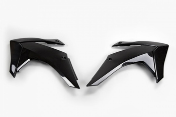 UFO OSŁONY CHŁODNICY HONDA CRF 230 '15-21, KOLOR CZARNY